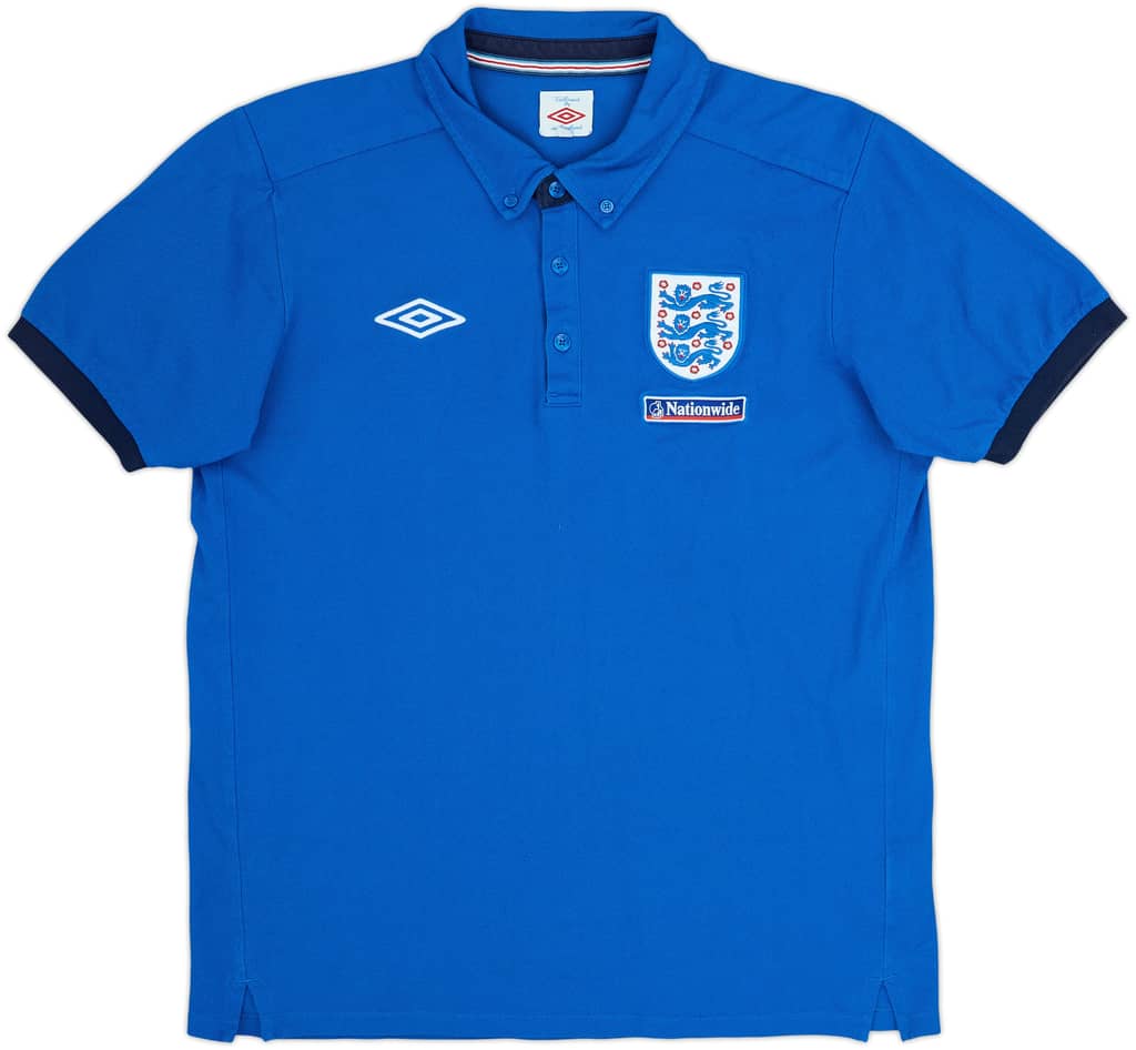 2010-12 England Umbro Polo Shirt - 9/10 - (L)
