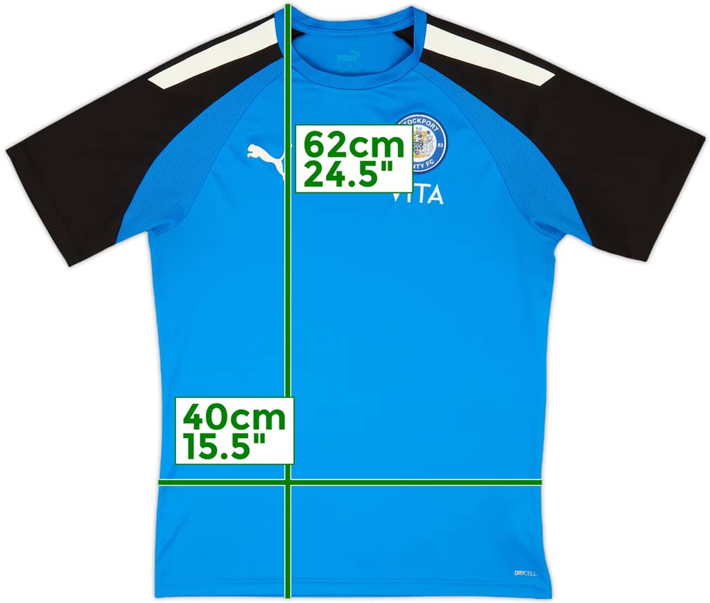 2021-22 Stockport County Puma Training Shirt - 10/10 - (M)