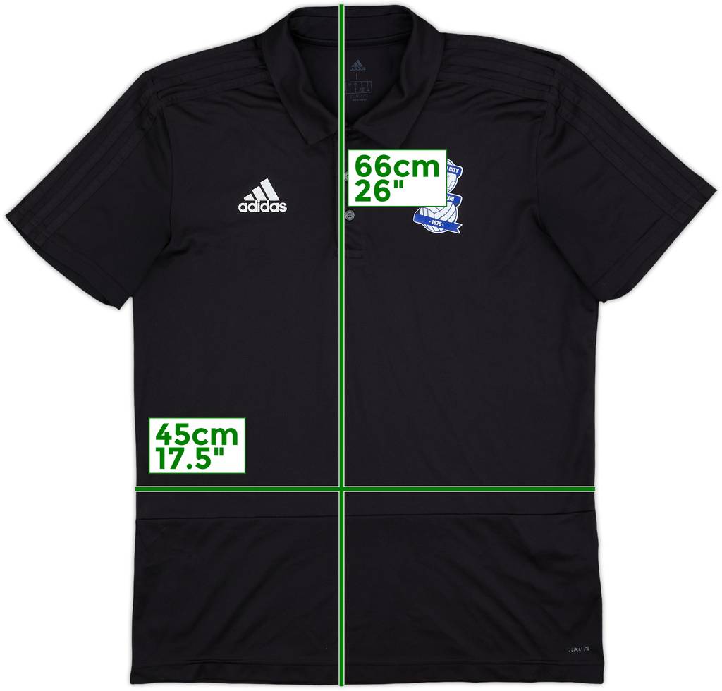 2018-19 Birmingham City adidas Polo Shirt - 10/10 - (L)