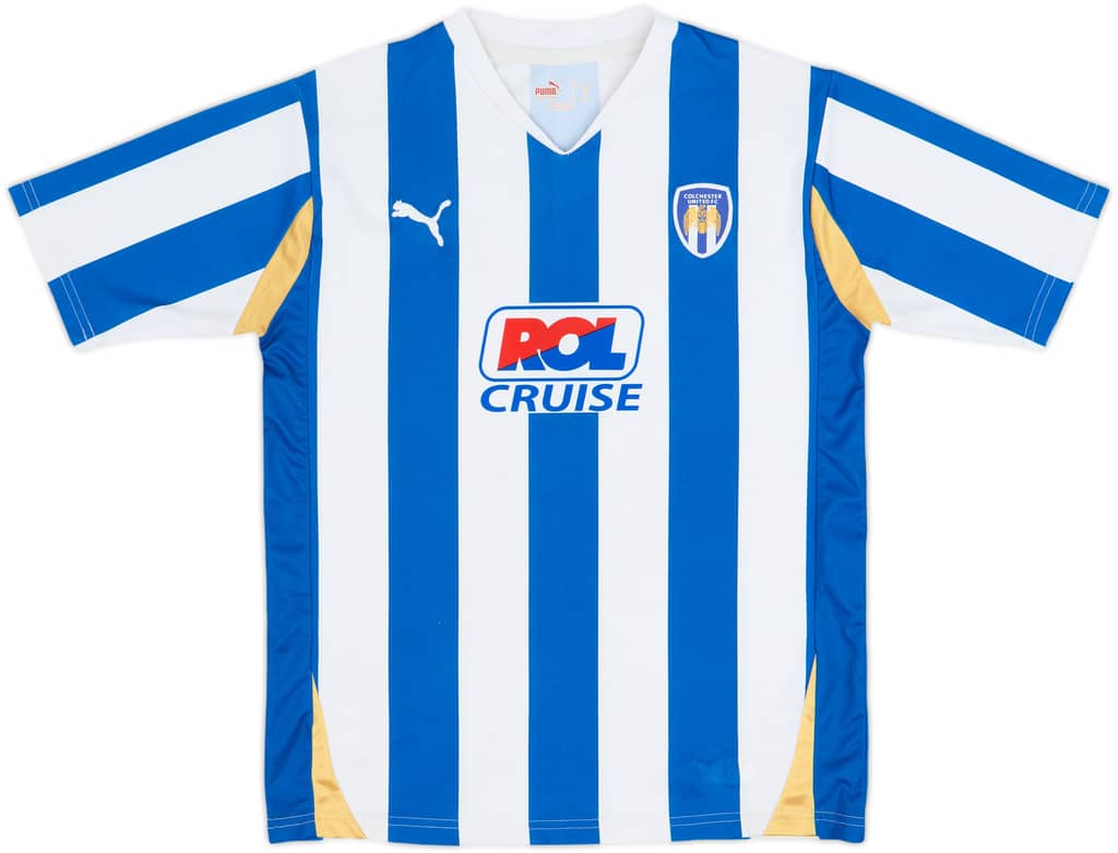 2010-12 Colchester Home Shirt - 7/10 - (XL.Boys)
