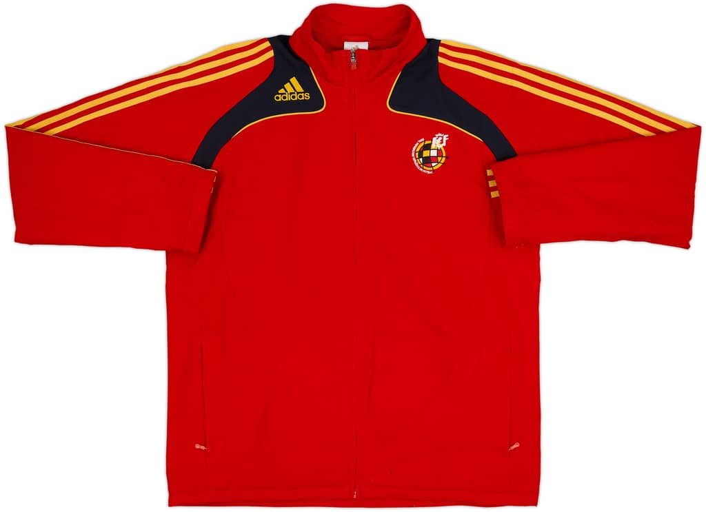 2008-09 Spain adidas Track Jacket - 7/10 - (L/XL)