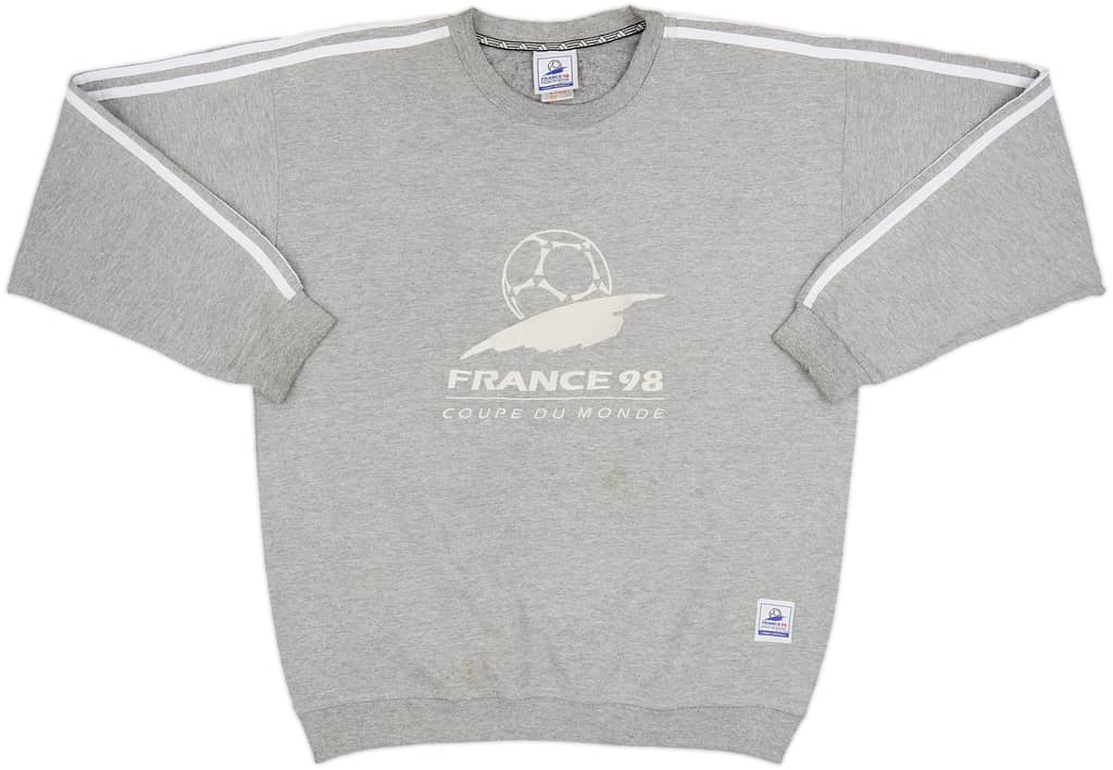 1998 France adidas 'Coupe du Monde' Sweat Top - 6/10 - (M/L)