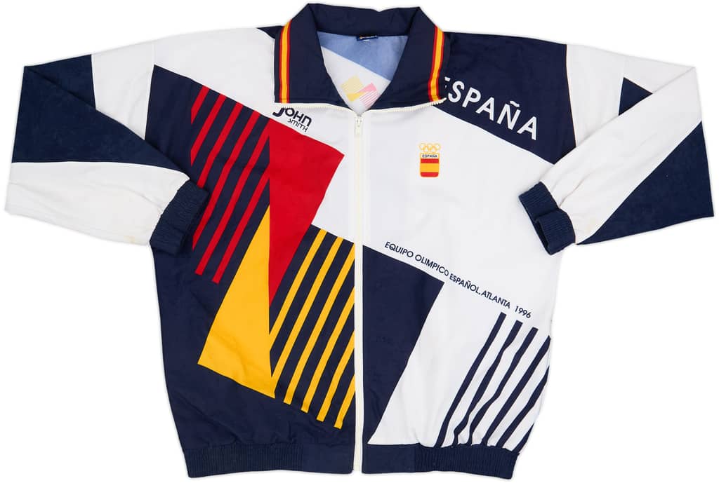 1996 Spain Olympics John Smith Track Jacket - 8/10 - (L)