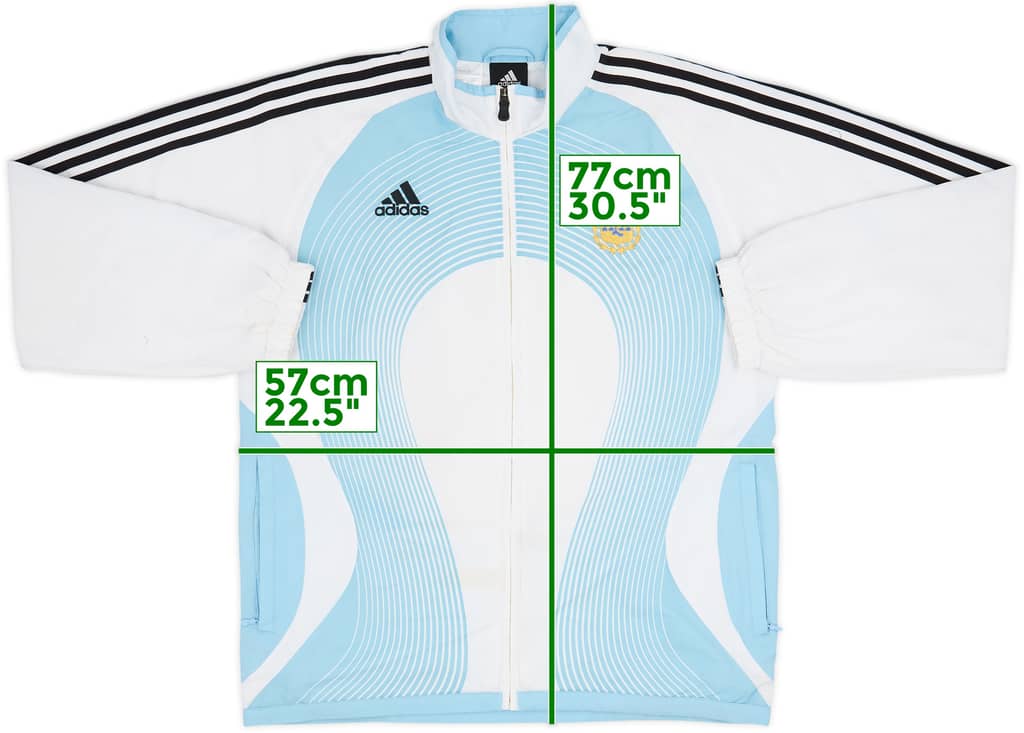 2006-07 Argentina adidas Track Jacket - 5/10 - (M)