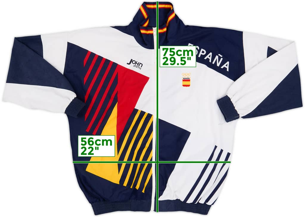 1996 Spain Olympics John Smith Track Jacket - 6/10 - (L)