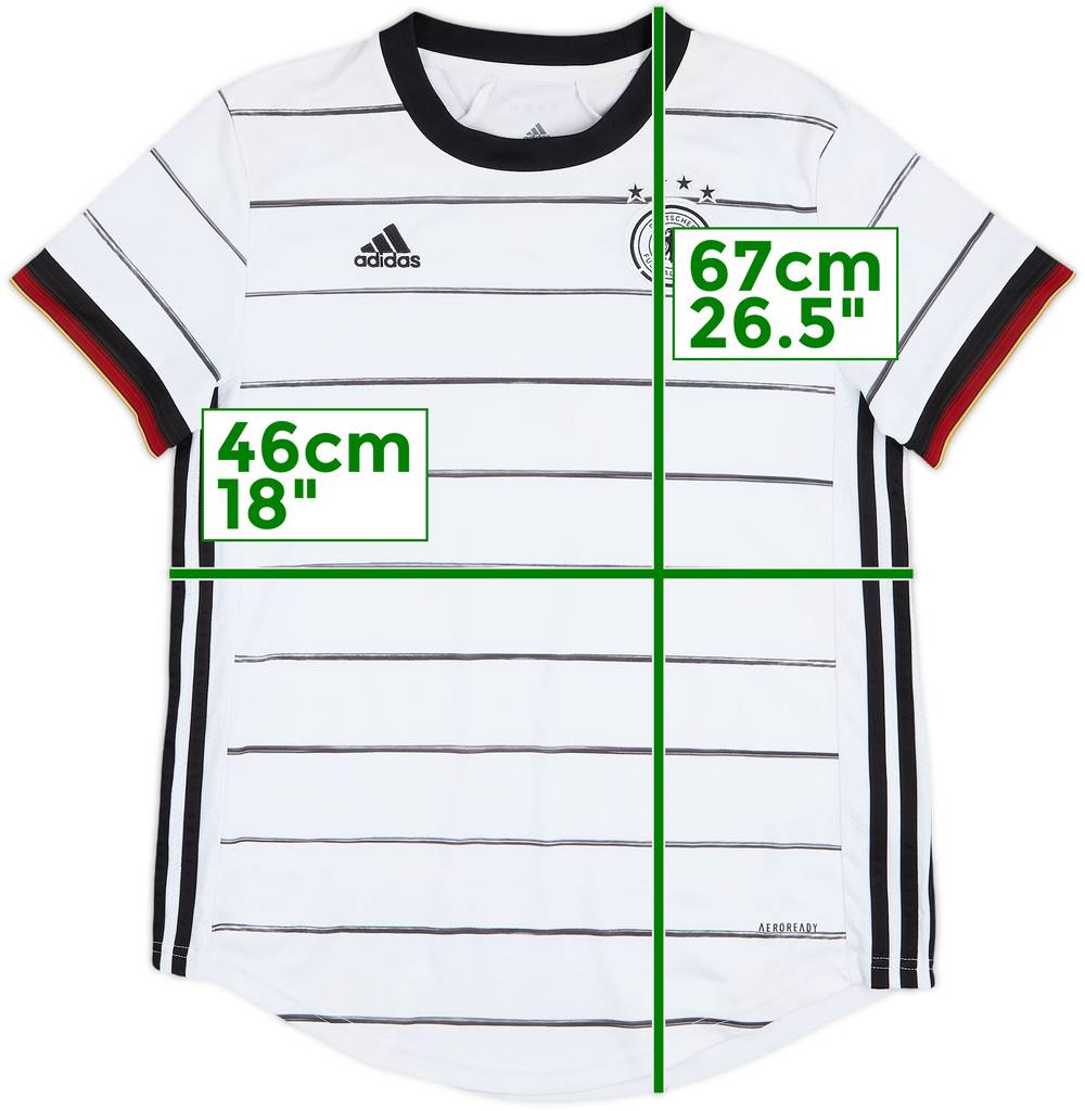 2020-21 Germany Home Shirt - 6/10 - (Women's M)