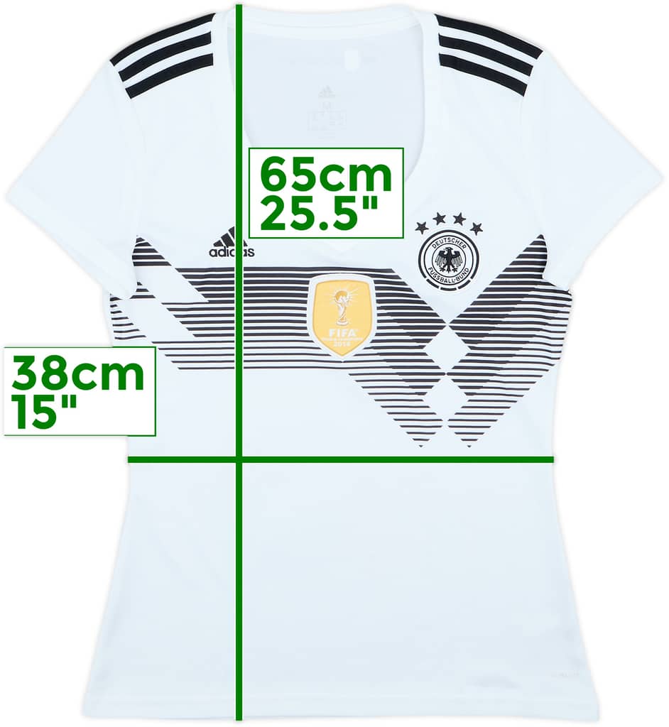 2018-19 Germany Home Shirt - 9/10 - (Women's M)