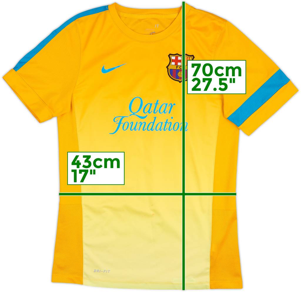 2013-14 Barcelona Nike Training Shirt - 8/10 - (S)