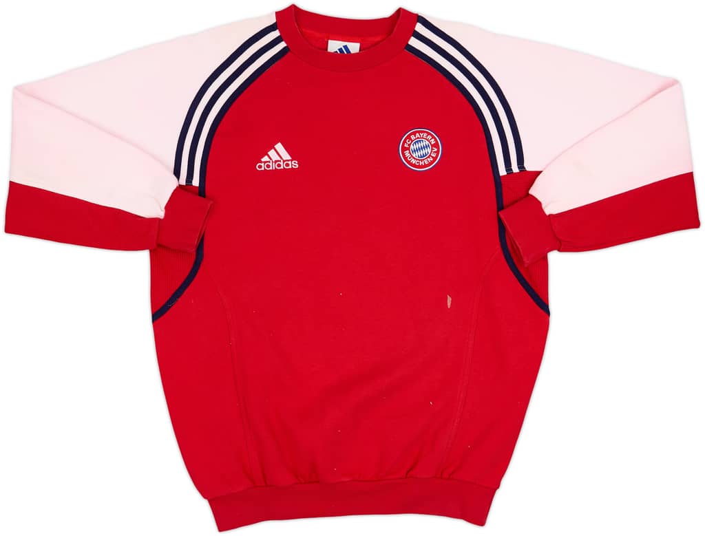 2000-02 Bayern Munich adidas Sweat Top - 4/10 - (XL.Boys)