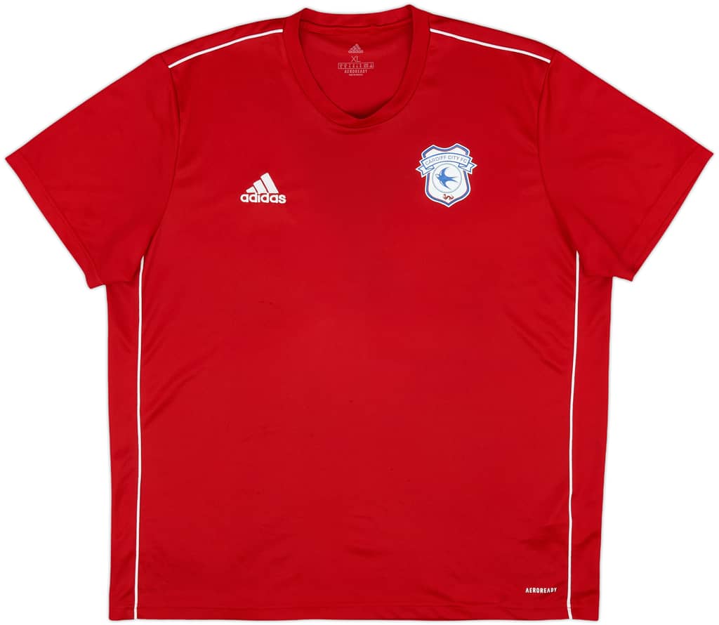 2020-21 Cardiff City adidas Training Shirt - 8/10 - (XL)