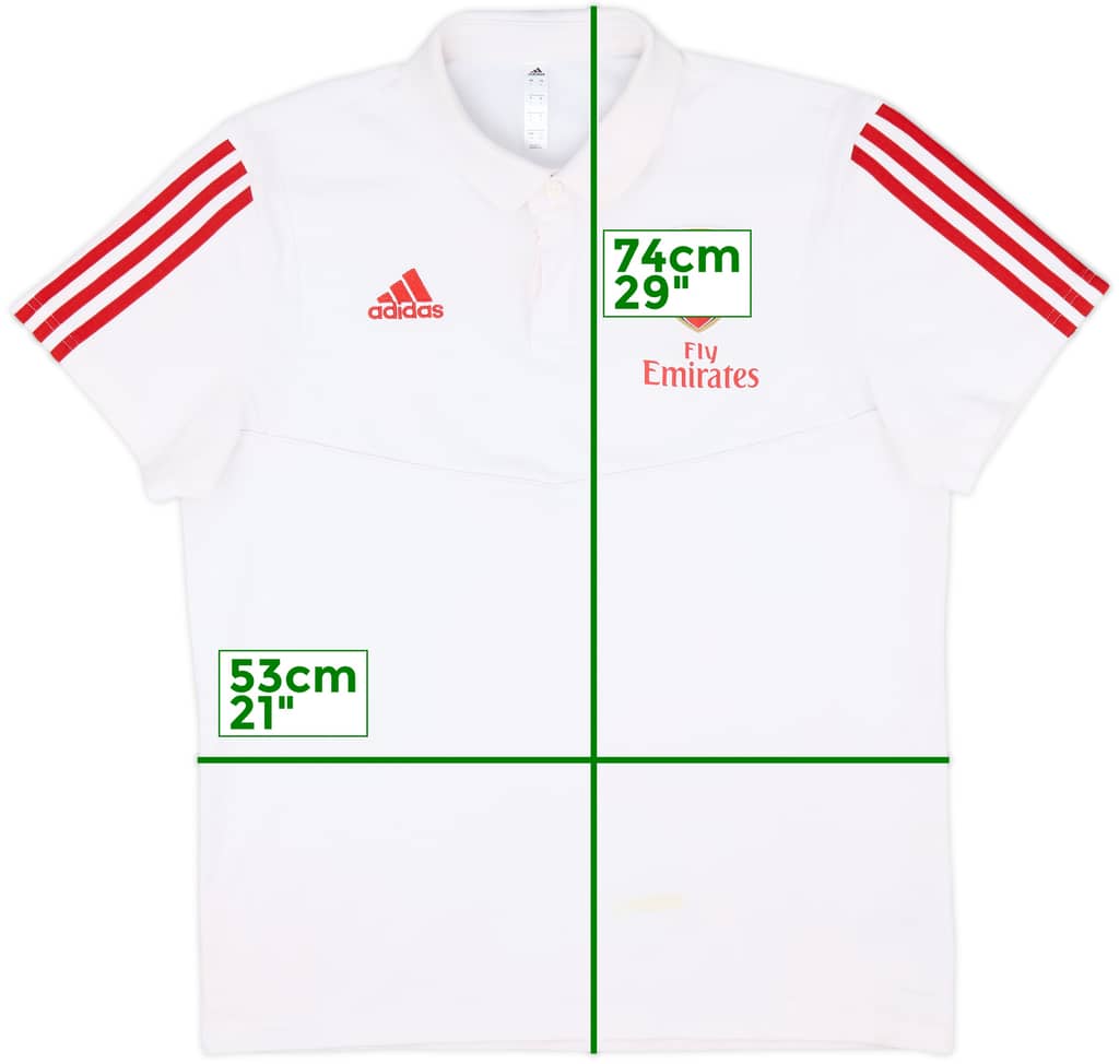 2019-20 Arsenal adidas Polo Shirt - 5/10 - (L)