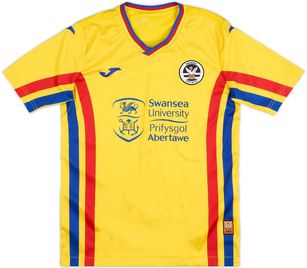 2021-22 Swansea GK S/S Shirt - 5/10 - (S.Boys)