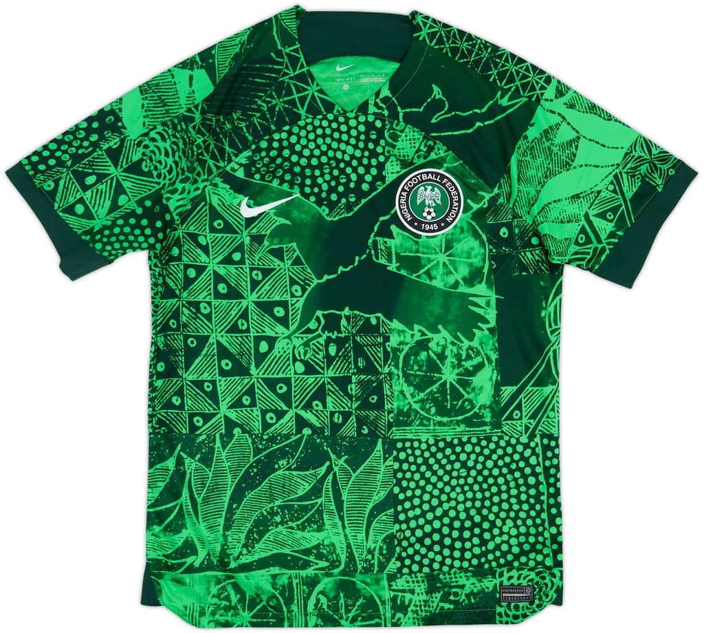 2022-24 Nigeria Home Shirt - 10/10 - (M)