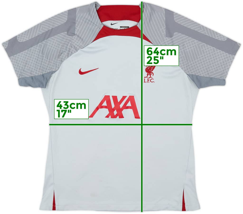 2023-24 Liverpool Nike Training Shirt - 8/10 - (Women's L)