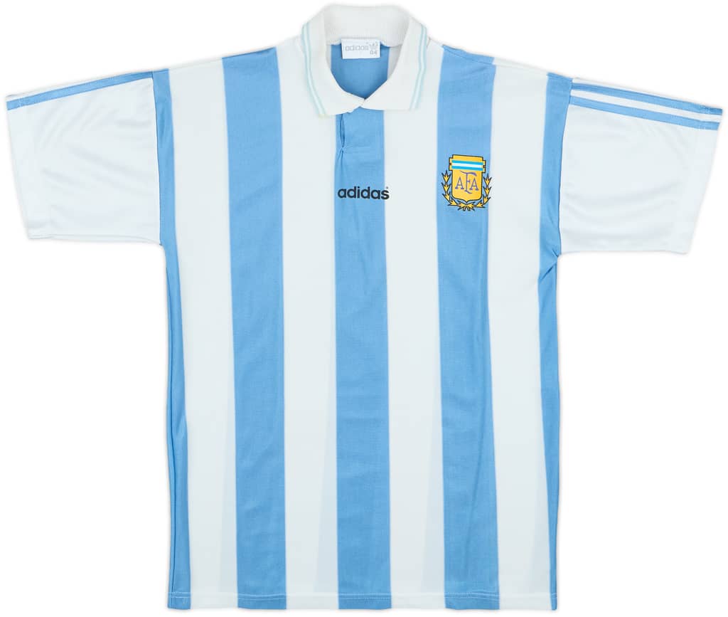 1994 Argentina Home Shirt - 9/10 - (XL.Boys)