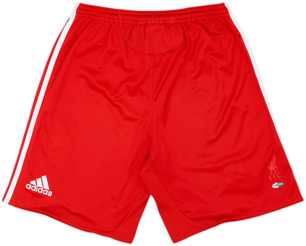 2008-09 Liverpool Home Shorts #6 - 8/10 - (XS)