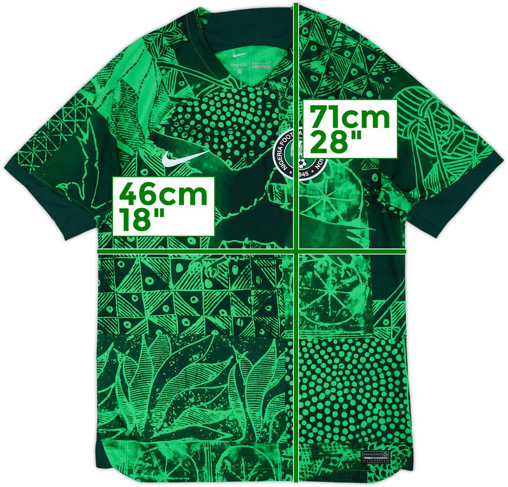 2022-24 Nigeria Home Shirt - 8/10 - (S)
