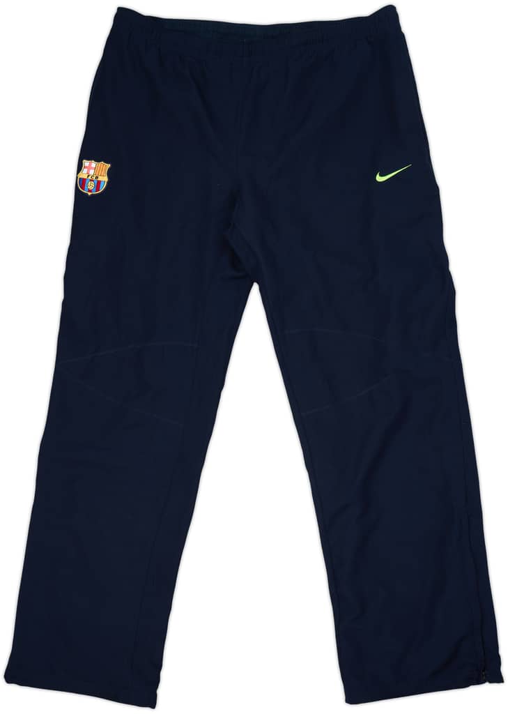2007-08 Barcelona Nike Track Pants/Bottoms - 9/10 - (L)