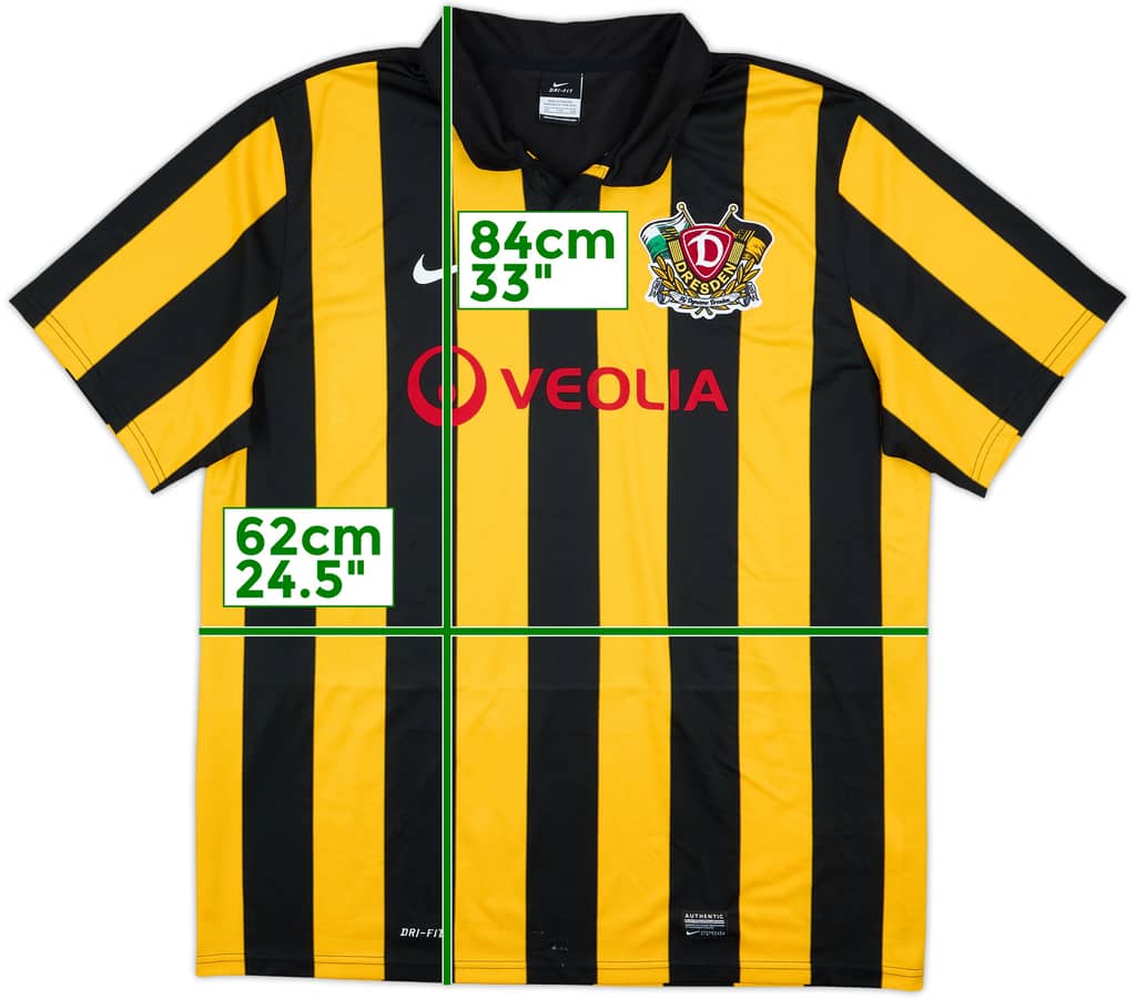 2012-13 Dynamo Dresden Special 60th Anniversary Shirt - 8/10 - (XXL)