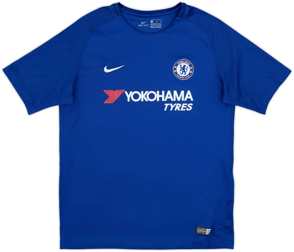 2017-18 Chelsea Home Shirt - 8/10 - (XL.Boys)