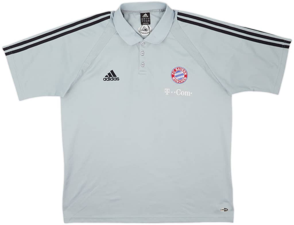 2004-05 Bayern Munich adidas Polo Shirt - 9/10 - (XL/XXL)