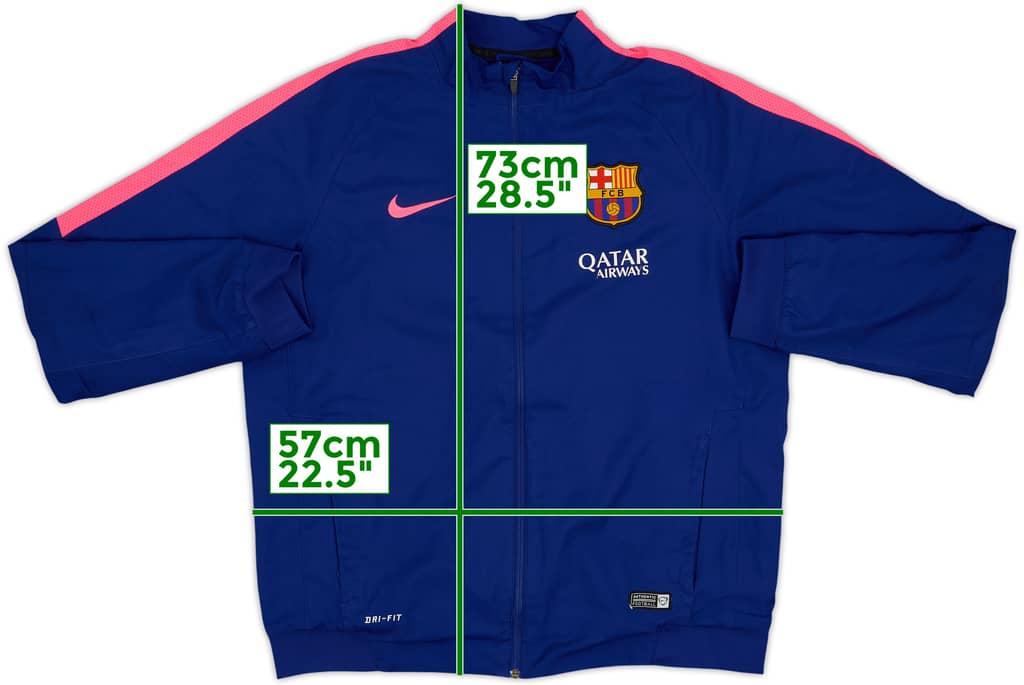 2014-15 Barcelona Nike Track Jacket - 7/10 - (L)