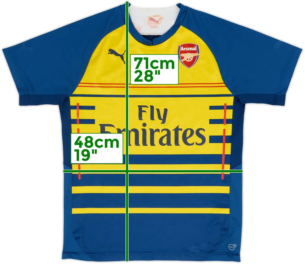 2014-15 Arsenal Puma Training Shirt - 5/10 - (M)