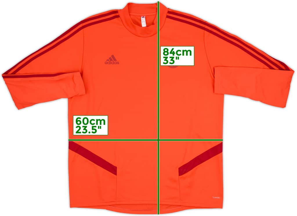 2019-20 Bayern Munich adidas Sweat Top - 8/10 - (XL)