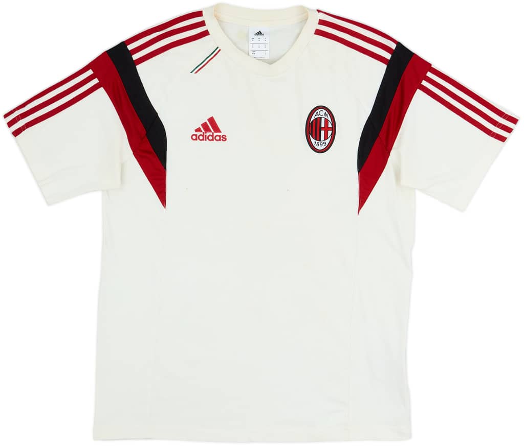 2014-15 AC Milan adidas Cotton Tee - 5/10 - (M)