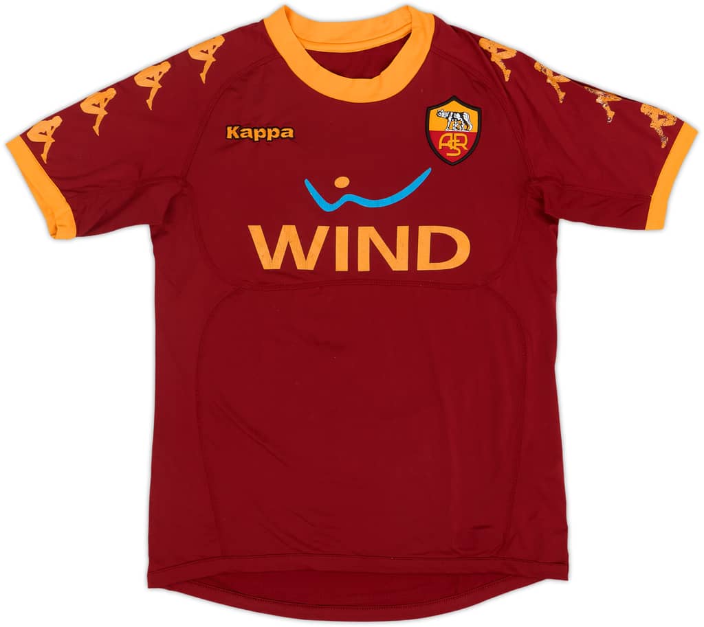 2011-12 Roma Home Shirt - 5/10 - (L.Boys)