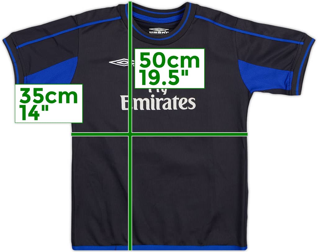 2002-04 Chelsea Away Shirt - 8/10 - (S.Boys)
