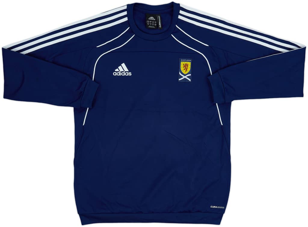 2010-11 Scotland adidas Sweat Top - 8/10 - (S)