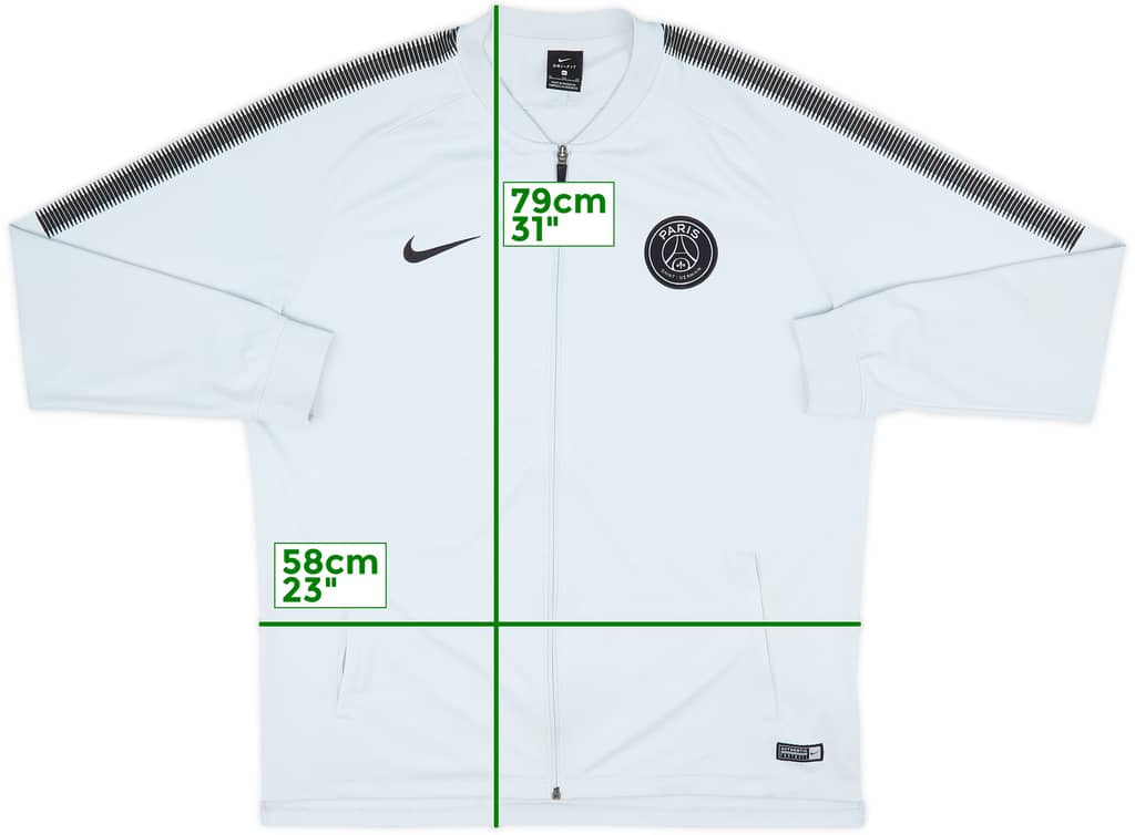 2017-18 Paris Saint-Germain Nike Track Jacket - 5/10 - (XL)