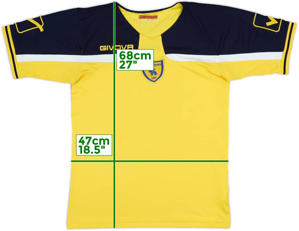 2012-14 Chievo Verona Giova Training Shirt - 6/10 - (S)