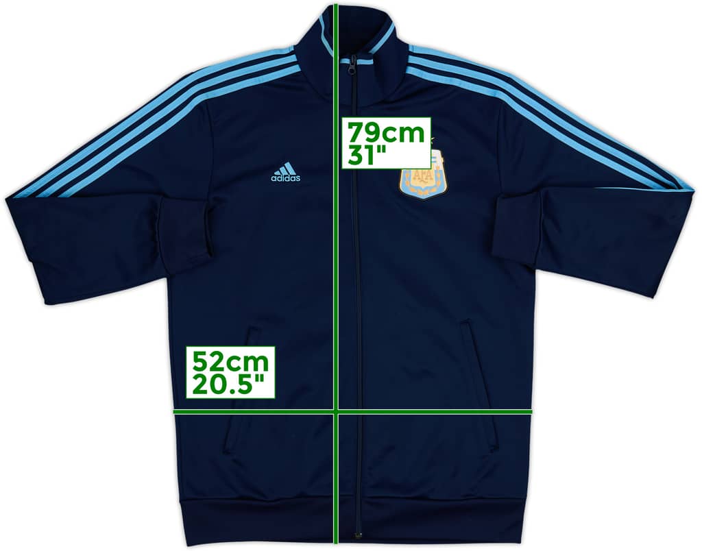 2013-14 Argentina adidas Track Jacket - 7/10 - (M)