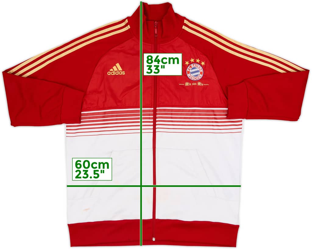 2011-12 Bayern Munich adidas Track Jacket - 5/10 - (XL)