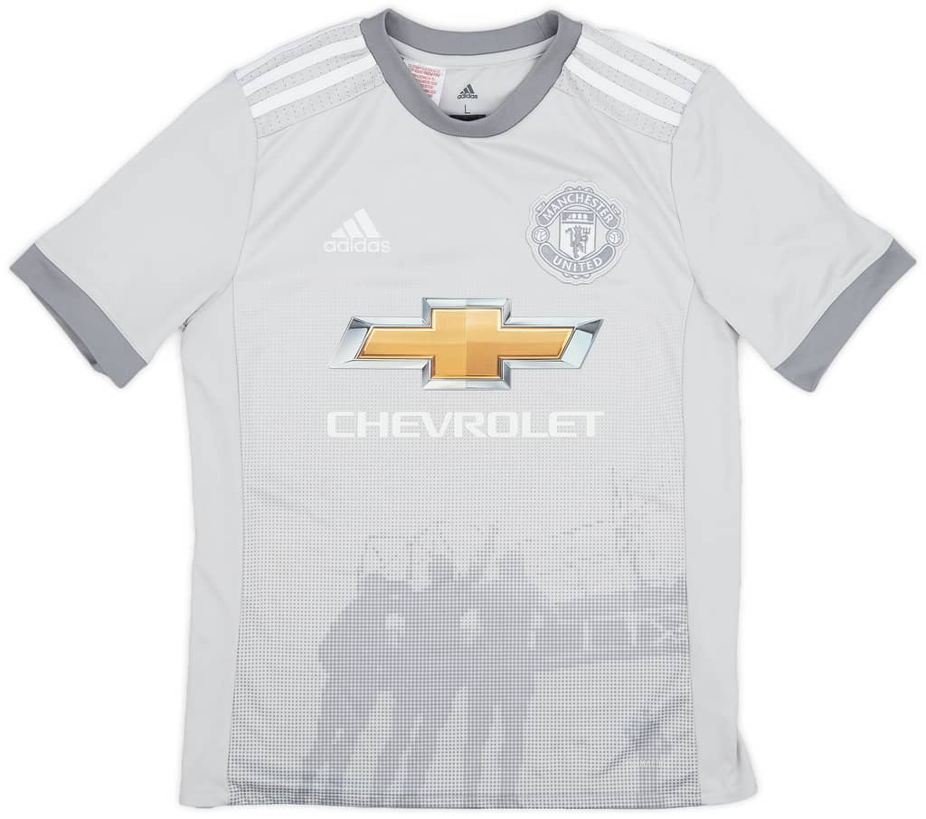 2017-18 Manchester United Third Shirt - 8/10 - (L.Boys)