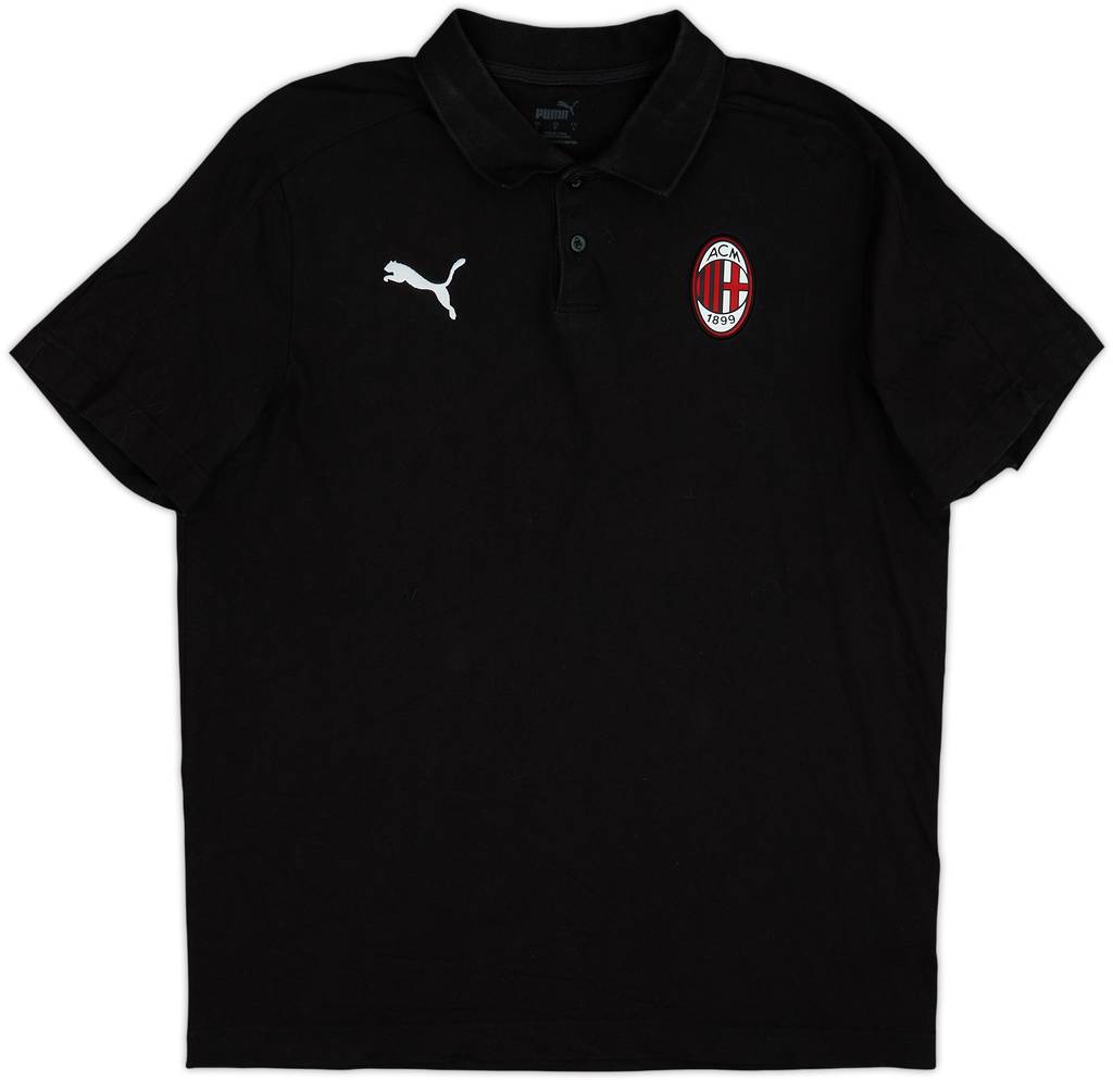 2021-22 AC Milan Puma Polo Shirt - 6/10 - (L)
