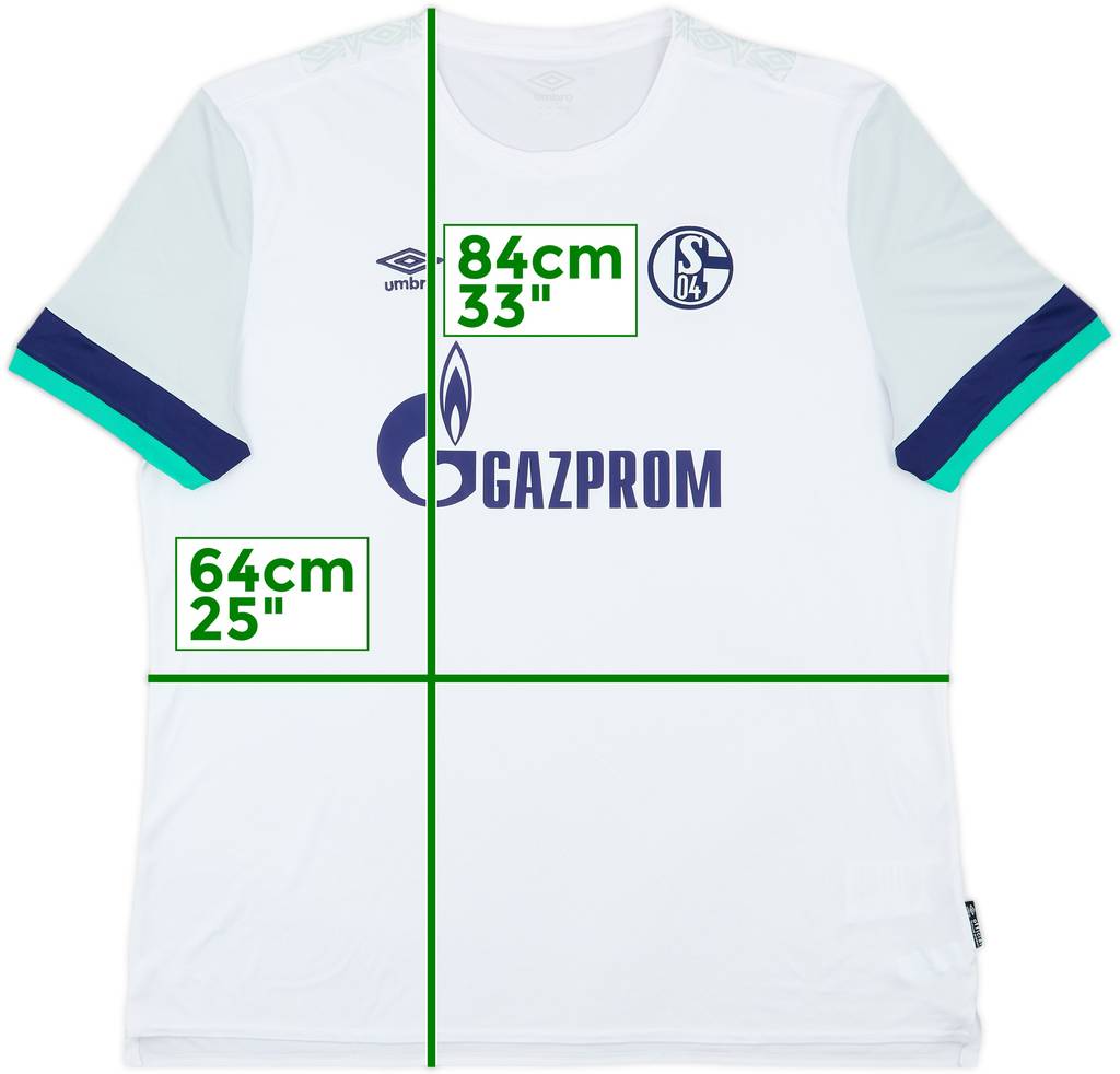 2019-20 Schalke Away Shirt - 7/10 - (3XL)