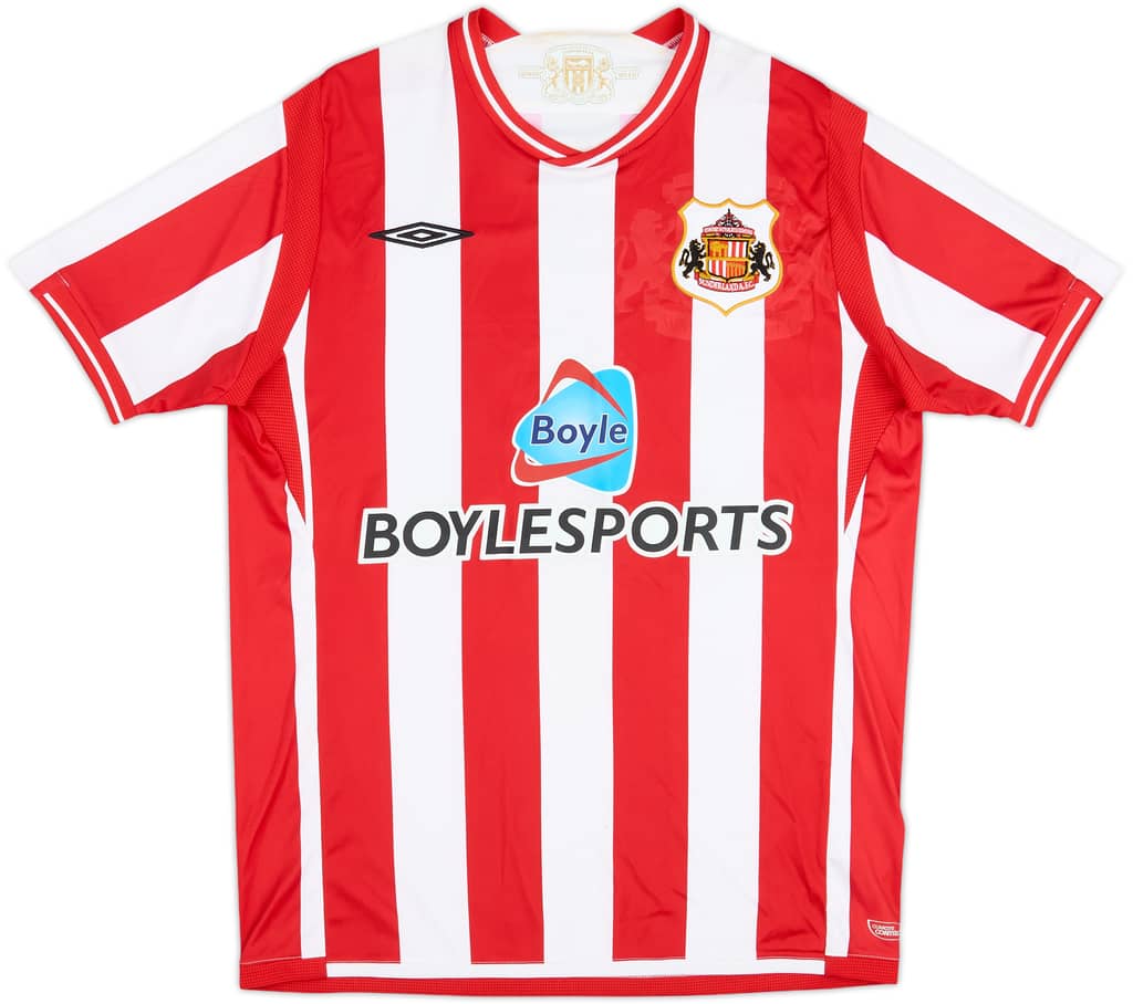 2009-10 Sunderland Home Shirt Yorke #19 - 6/10 - (M)