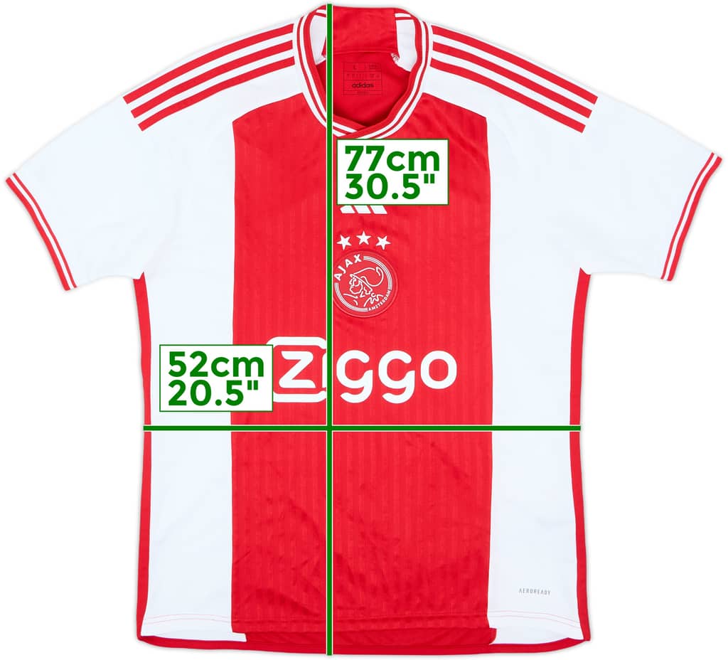 2023-24 Ajax Home Shirt - 9/10 - (L)
