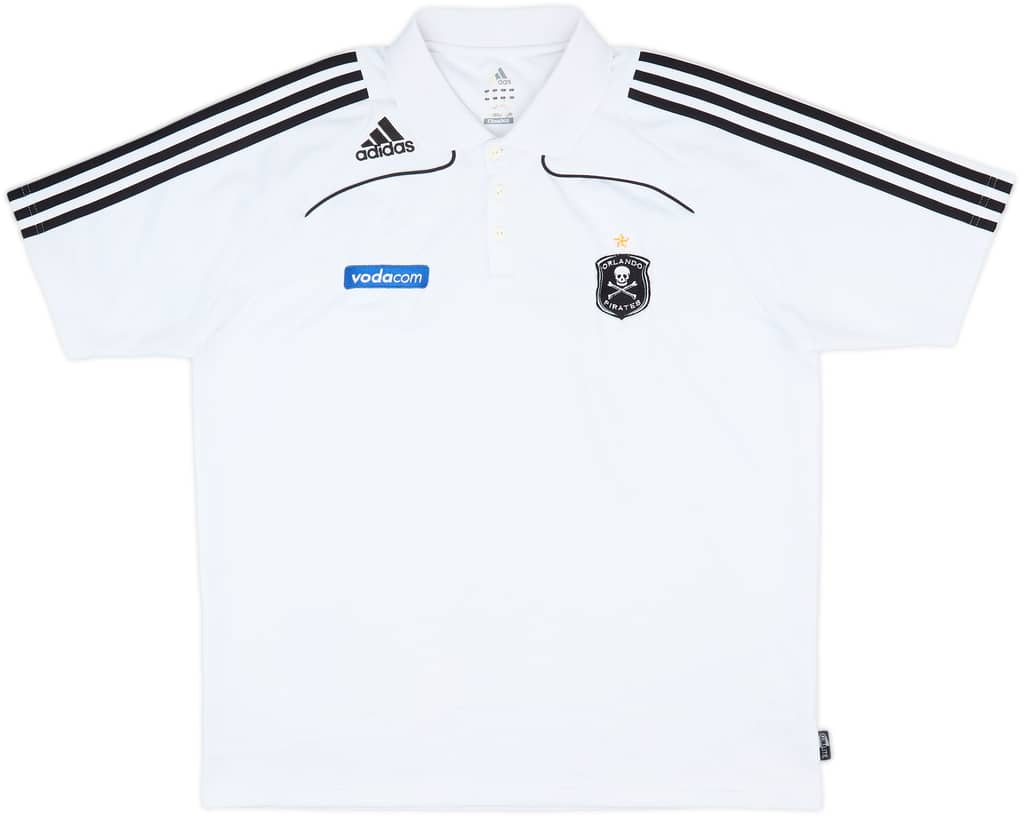 2010-11 Orlando Pirates adidas Polo Shirt - 8/10 - (XL)