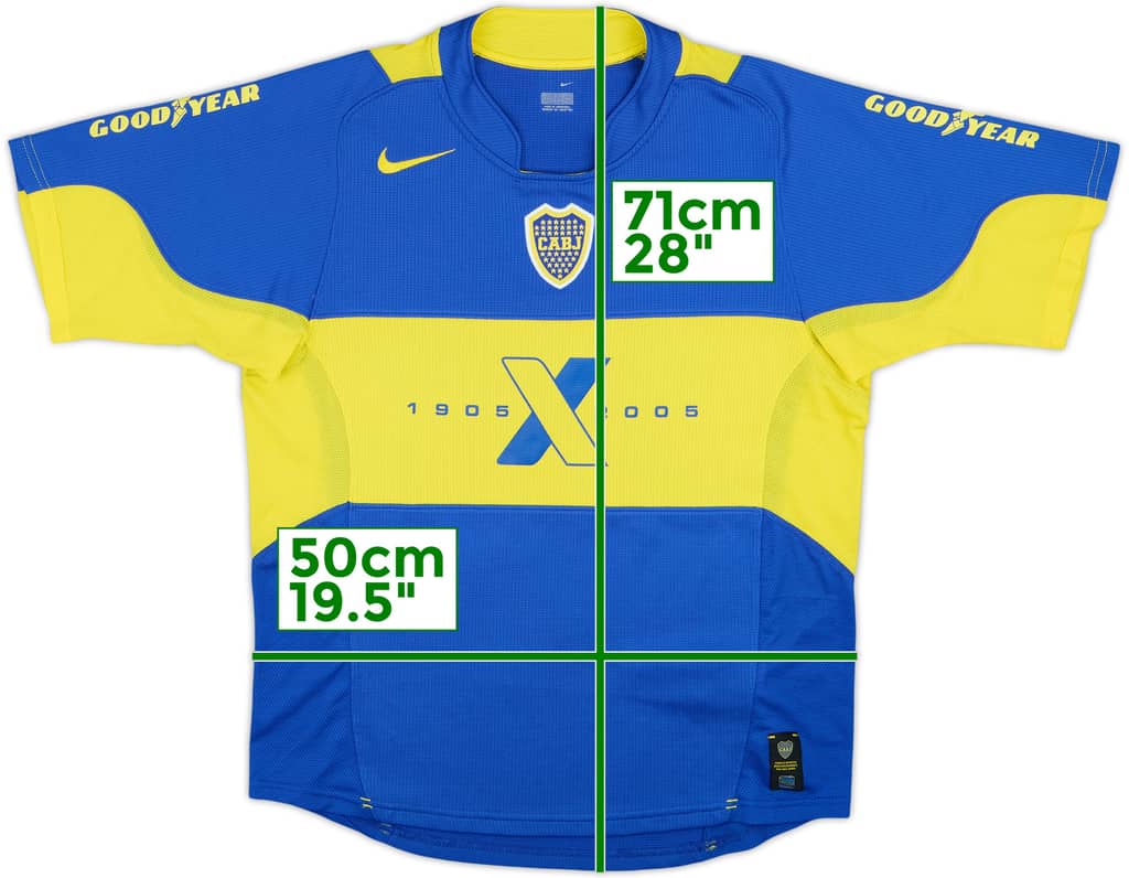 2005 Boca Juniors Home Shirt - 9/10 - (M)