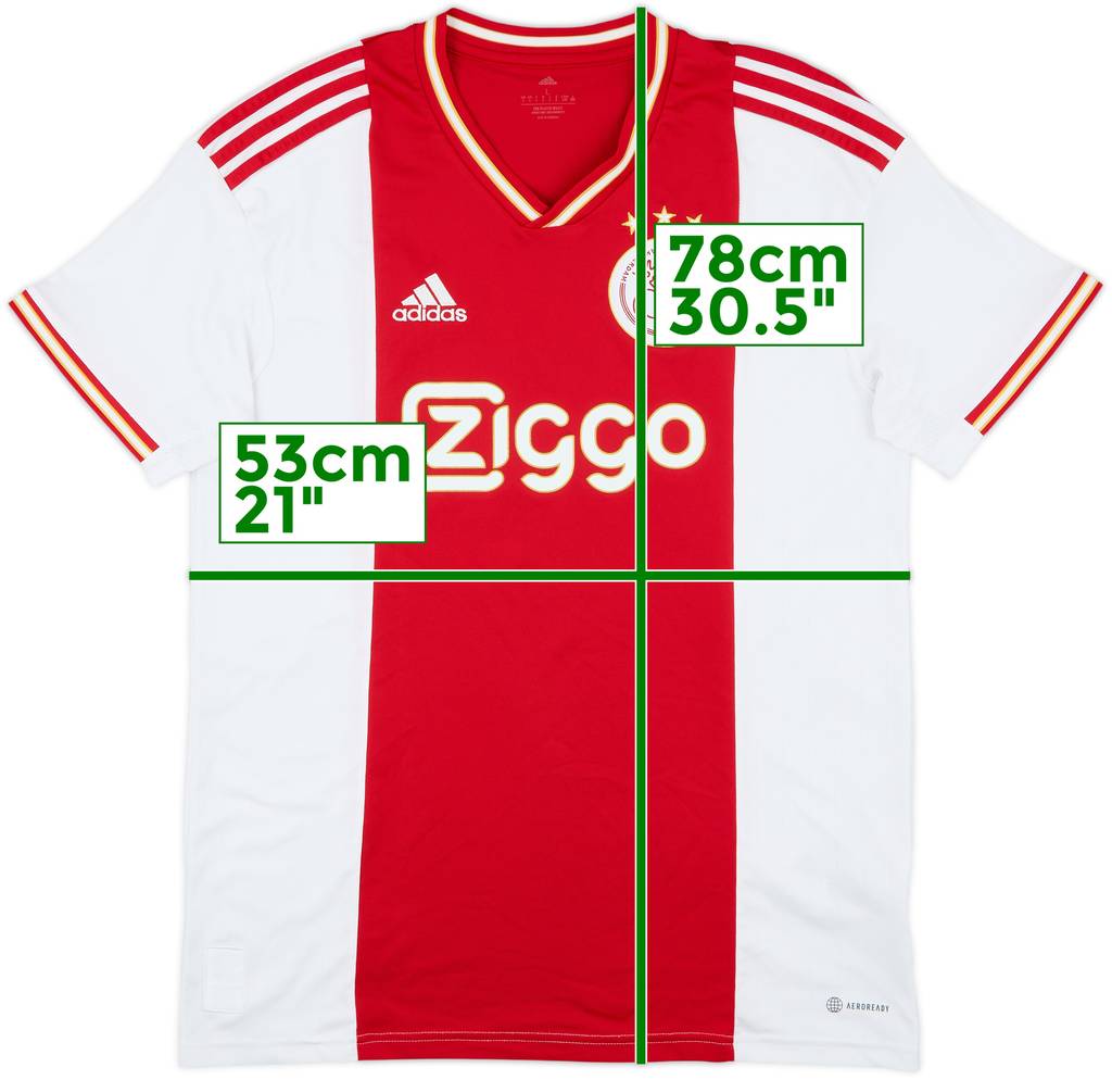 2022-23 Ajax Home Shirt - 9/10 - (L)