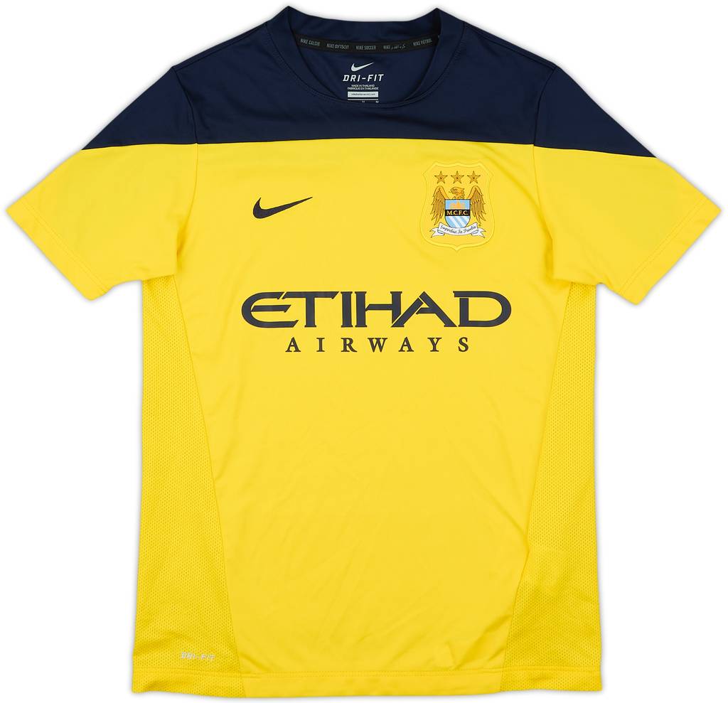 2014-15 Manchester City Nike Training Shirt - 10/10 - (10-12 Years)