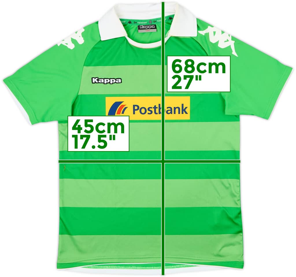 2013-14 Borussia Monchengladbach Away Shirt - 7/10 - (XL.Boys)