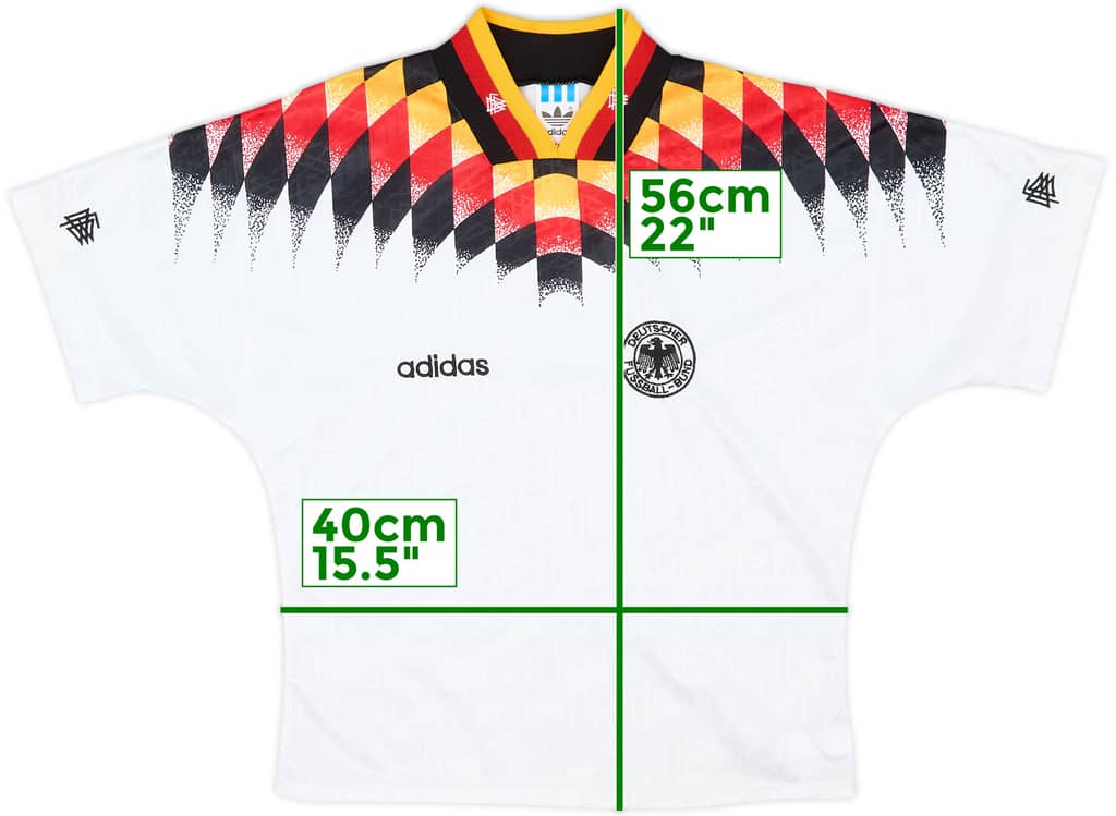 1994-96 Germany Home Shirt - 10/10 - (M.Boys)