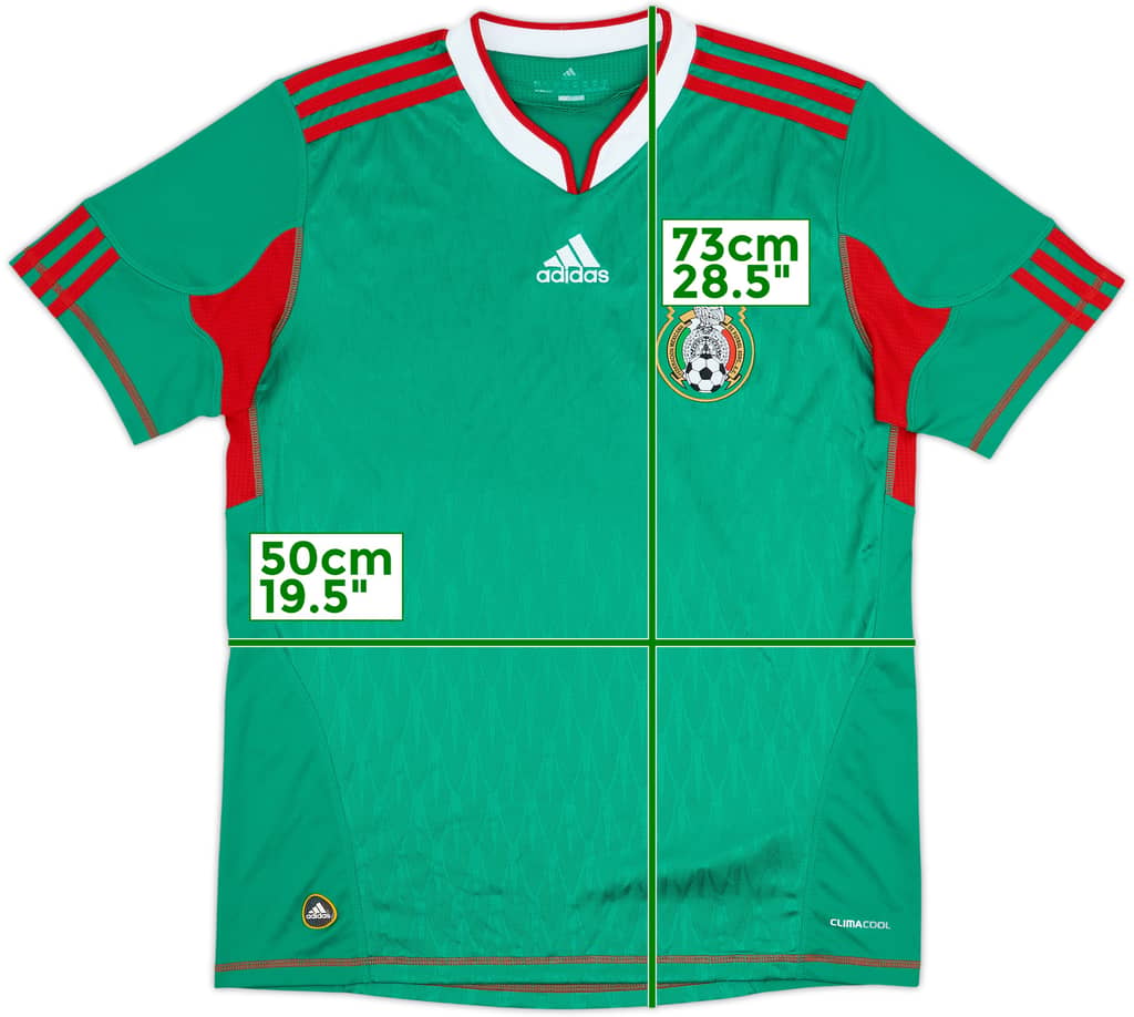 2009-11 Mexico Home Shirt - 8/10 - (M)
