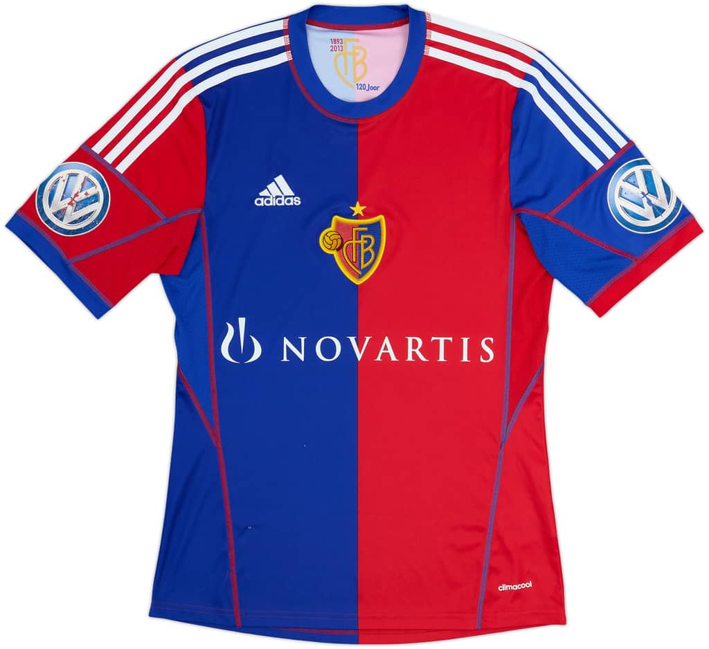 2013-14 FC Basel Home Shirt - 6/10 - (S)