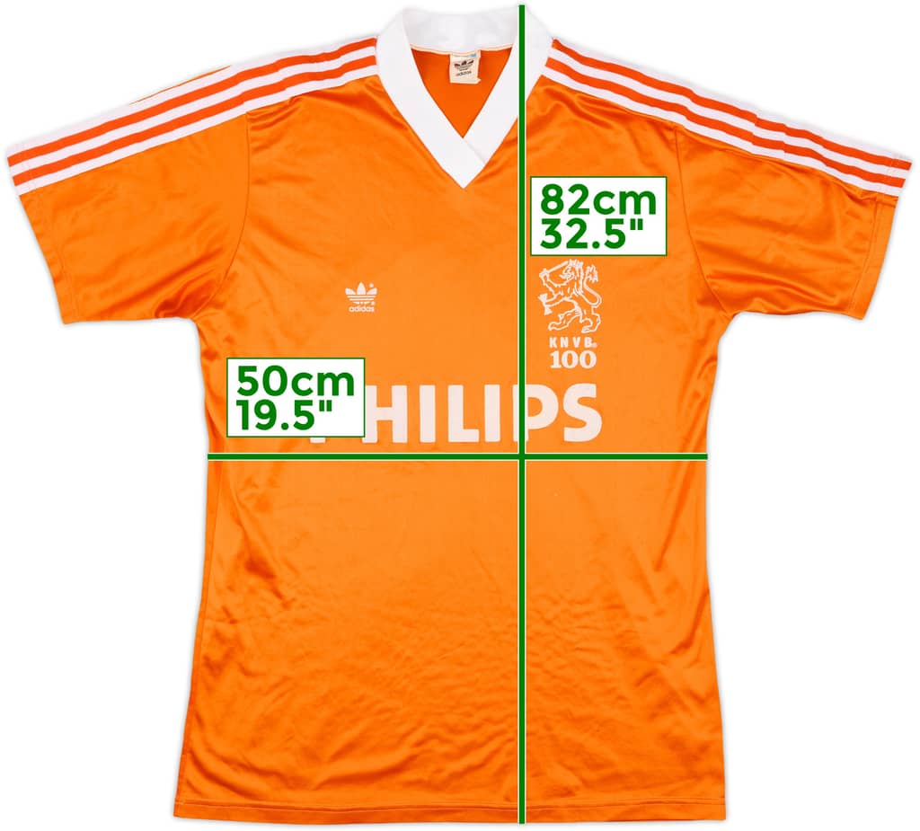 1988-90 Netherlands Centenary Home Shirt - 6/10 - (L)